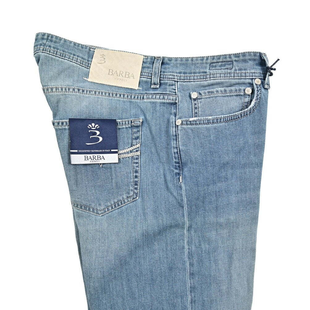 BARBA “FIVE” ストレッチデニム スリムジーンズ ブルー 34 | GUARDAROBA MILANO OFFICIAL STORE