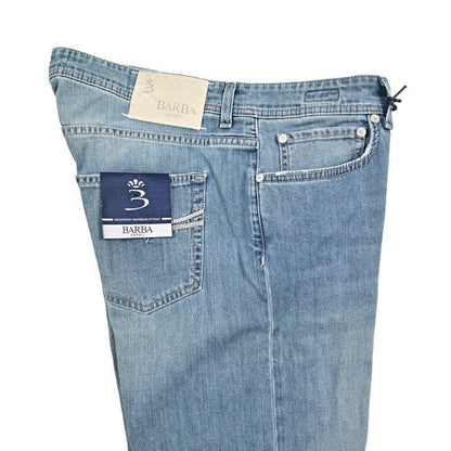 BARBA “FIVE” ストレッチデニム スリムジーンズ ブルー 34 | GUARDAROBA MILANO OFFICIAL STORE