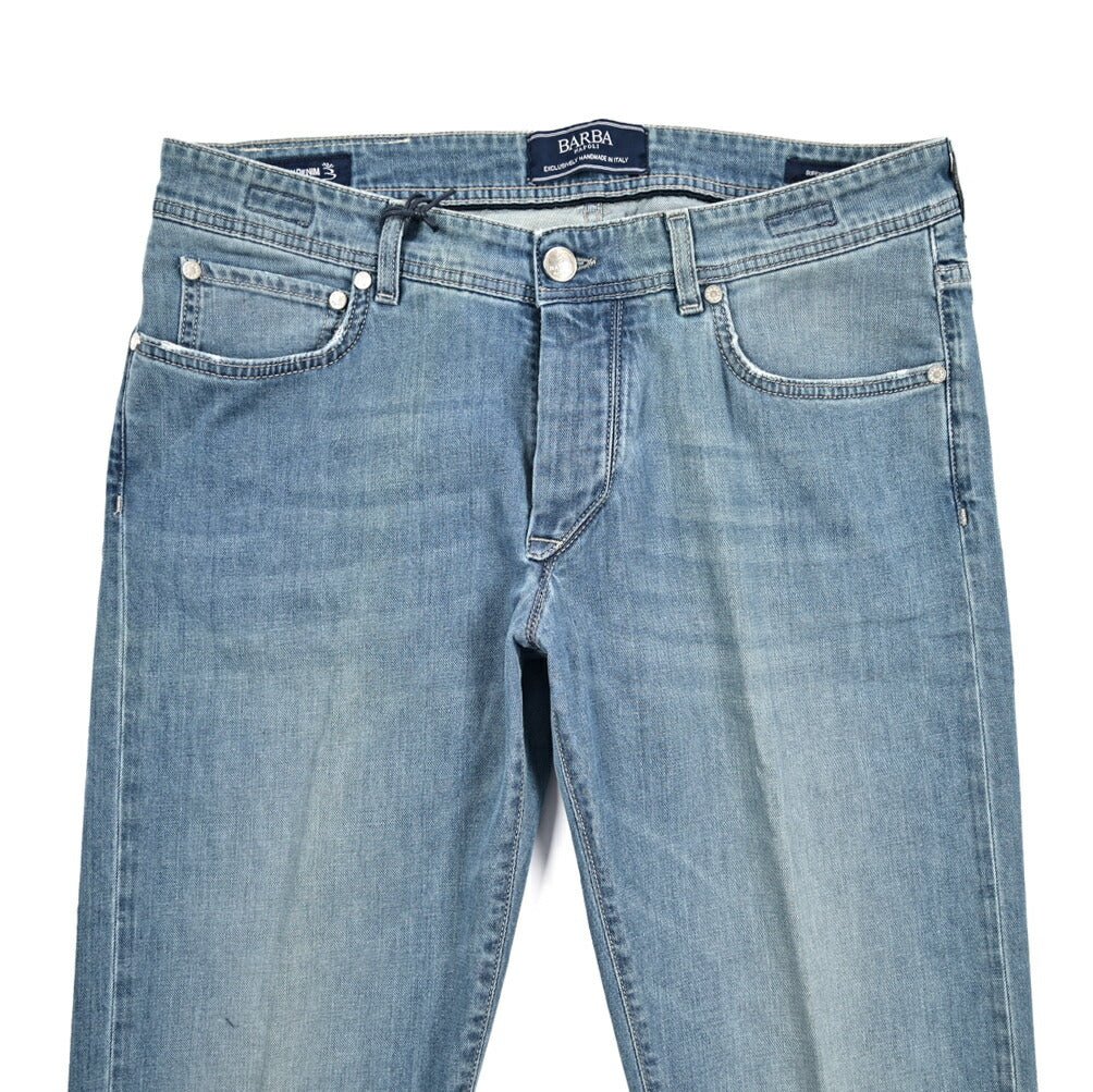 BARBA “FIVE” ストレッチデニム スリムジーンズ ブルー 34 | GUARDAROBA MILANO OFFICIAL STORE