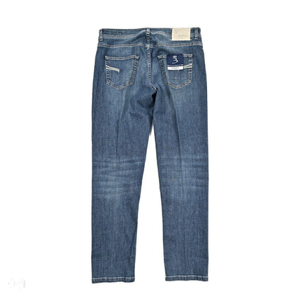 BARBA “FIVE” ストレッチデニム スリムジーンズ ブルー 35 | GUARDAROBA MILANO OFFICIAL STORE