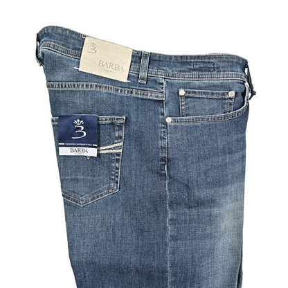 BARBA “FIVE” ストレッチデニム スリムジーンズ ブルー 35 | GUARDAROBA MILANO OFFICIAL STORE