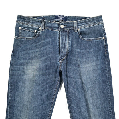 BARBA “FIVE” ストレッチデニム スリムジーンズ ブルー 35 | GUARDAROBA MILANO OFFICIAL STORE