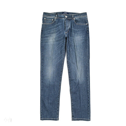 BARBA “FIVE” ストレッチデニム スリムジーンズ ブルー 35 | GUARDAROBA MILANO OFFICIAL STORE