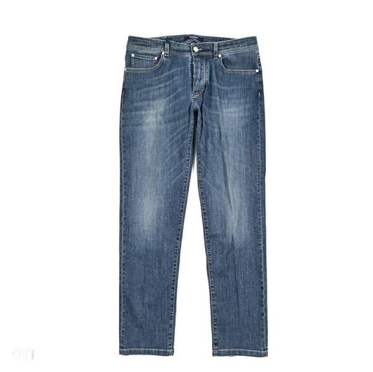 BARBA “FIVE” ストレッチデニム スリムジーンズ ブルー 35 | GUARDAROBA MILANO OFFICIAL STORE