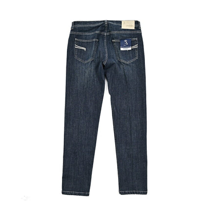 BARBA “FIVE” ストレッチデニム スリムジーンズ ネイビー 34 | GUARDAROBA MILANO OFFICIAL STORE