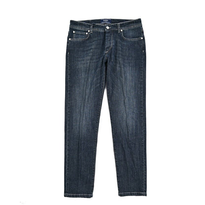 BARBA “FIVE” ストレッチデニム スリムジーンズ ネイビー 34 | GUARDAROBA MILANO OFFICIAL STORE