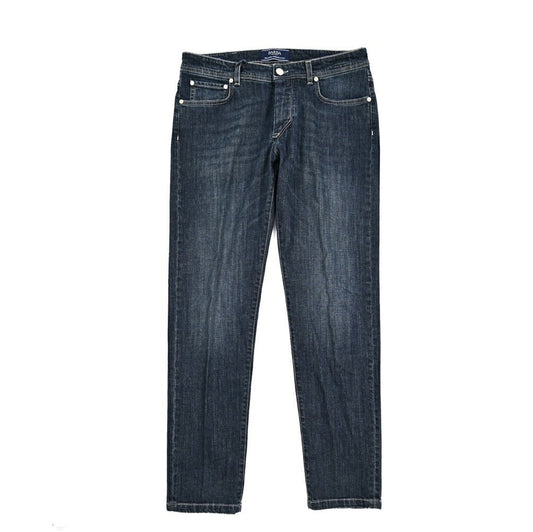 BARBA “FIVE” ストレッチデニム スリムジーンズ ネイビー 34 | GUARDAROBA MILANO OFFICIAL STORE