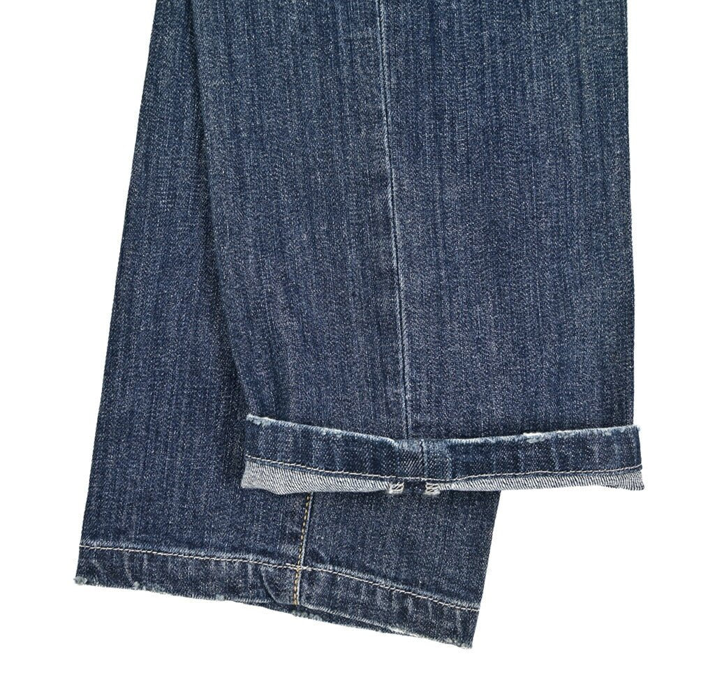 BARBA “FIVE” ストレッチデニム スリムジーンズ / ダメージ加工 ブルー 34 | GUARDAROBA MILANO OFFICIAL STORE