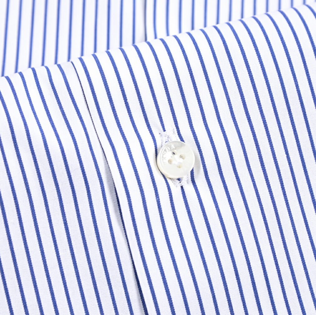 BARBA JOURNEY コットン100% ホリゾンタルカラーシャツ｜435741｜GUARDAROBA MILANO OFFICIAL STORE