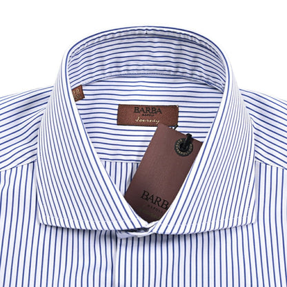 BARBA JOURNEY コットン100% ホリゾンタルカラーシャツ｜435741｜GUARDAROBA MILANO OFFICIAL STORE