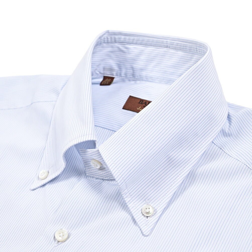 BARBA JOURNEY コットン100% ボタンダウンシャツ｜435743｜GUARDAROBA MILANO OFFICIAL STORE