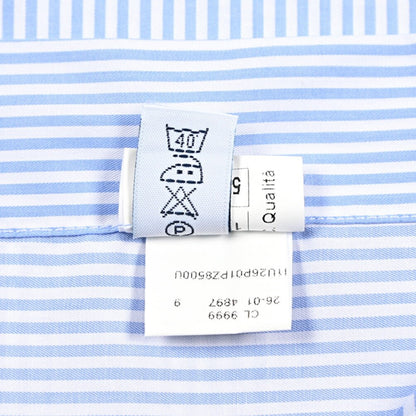 BARBA JOURNEY コットン100% ホリゾンタルカラーシャツ｜435749｜GUARDAROBA MILANO OFFICIAL STORE