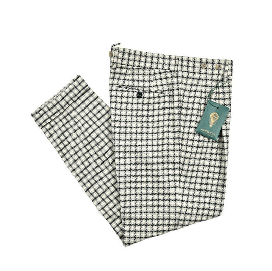 SALE｜BERWICH BARBER ヴァージンウールナイロン ツータックスラックス｜413527 - 48｜GUARDAROBA MILANO OFFICIAL STORE