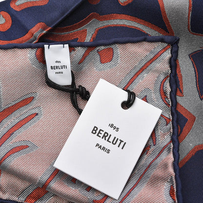 BERLUTI マルベリーシルク100% ポケットチーフ｜421368｜GUARDAROBA MILANO OFFICIAL STORE