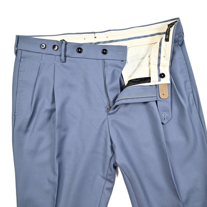 BERWICH "BARBER" ウール100% ツータックスラックス｜425472 - 50｜GUARDAROBA MILANO OFFICIAL STORE