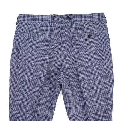 BERWICH “BARBER” リネン100% ツータックスラックス パープル(lt violet) 48 | GUARDAROBA MILANO OFFICIAL STORE