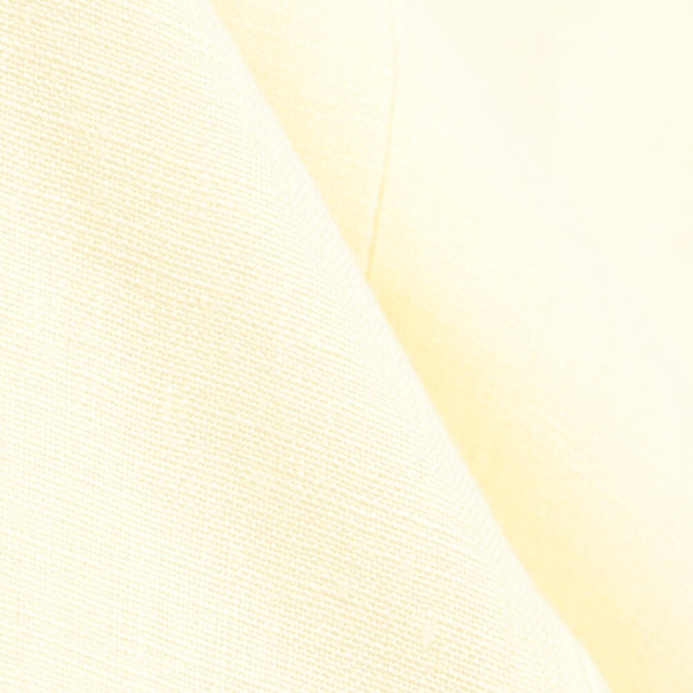 BERWICH “BARBER” リネン100% ツータックスラックス イエロー(oyster) 54 | GUARDAROBA MILANO OFFICIAL STORE