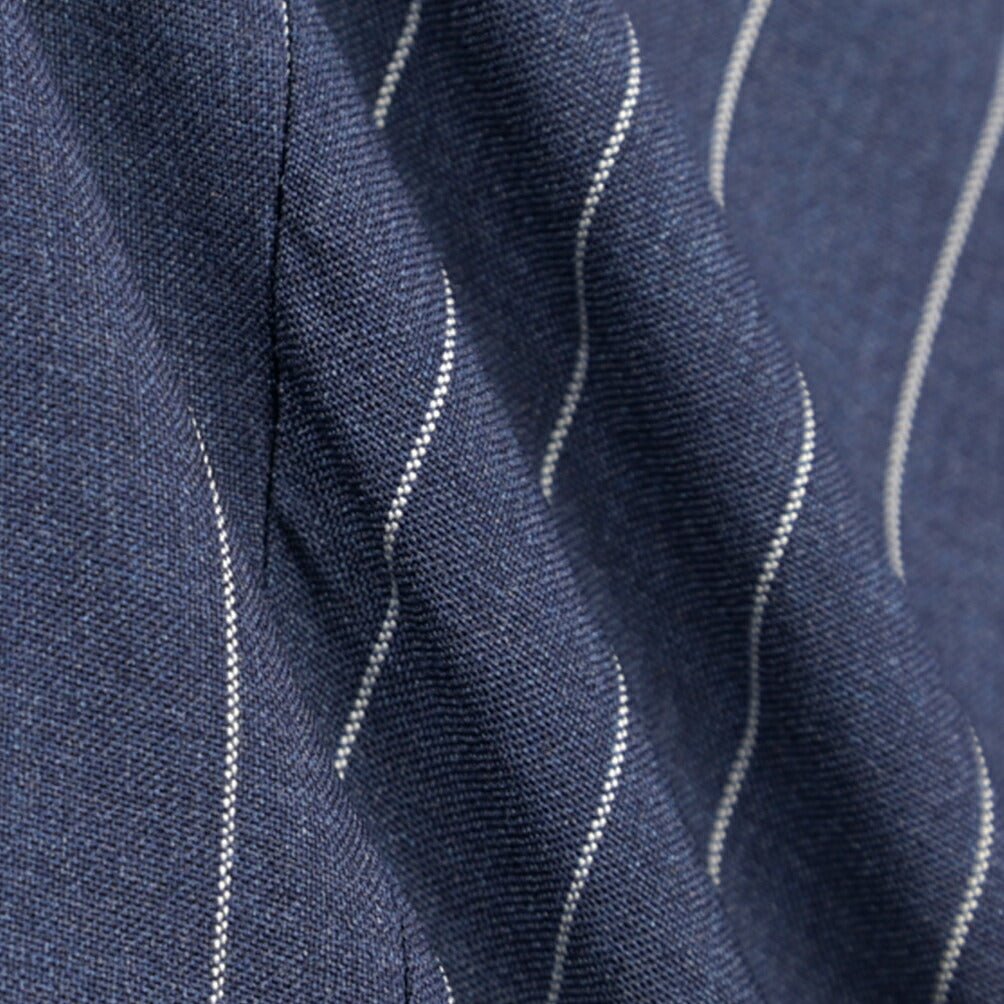 BERWICH “BARBER” ウール100% ツータックスラックス / CANONICO製生地 ネイビー(blue) 44 | GUARDAROBA MILANO OFFICIAL STORE