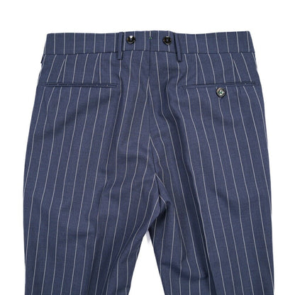BERWICH “BARBER” ウール100% ツータックスラックス / CANONICO製生地 ネイビー(blue) 44 | GUARDAROBA MILANO OFFICIAL STORE