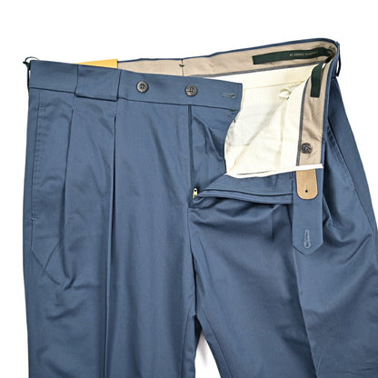 BERWICH "BARBER" ストレッチコットン ツータックスラックス｜425192 - 48｜GUARDAROBA MILANO OFFICIAL STORE