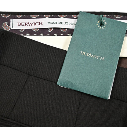 BERWICH "BARBER" 高機能ストレッチウール ツータックスラックス｜433976-46｜GUARDAROBA MILANO OFFICIAL STORE