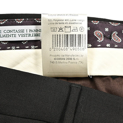 BERWICH "BARBER" 高機能ストレッチウール ツータックスラックス｜433976-46｜GUARDAROBA MILANO OFFICIAL STORE