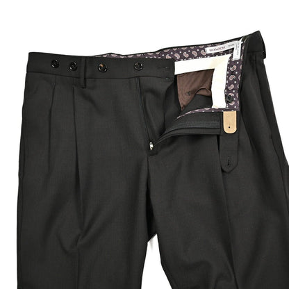 BERWICH "BARBER" 高機能ストレッチウール ツータックスラックス｜433976-46｜GUARDAROBA MILANO OFFICIAL STORE