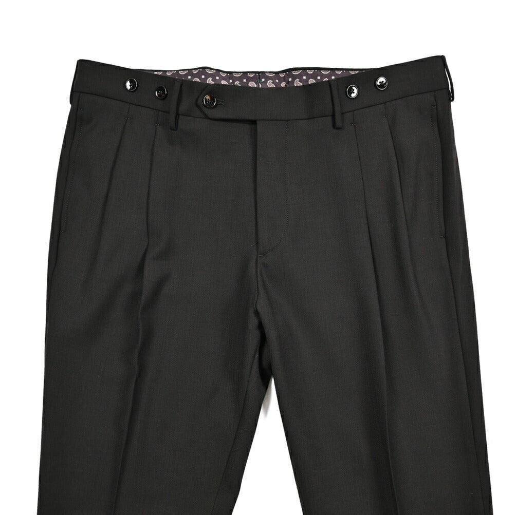 BERWICH "BARBER" 高機能ストレッチウール ツータックスラックス｜433976-46｜GUARDAROBA MILANO OFFICIAL STORE