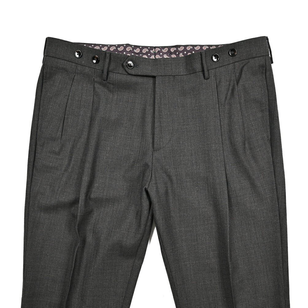 BERWICH "BARBER" 高機能ストレッチウール ツータックスラックス｜433983-50｜GUARDAROBA MILANO OFFICIAL STORE