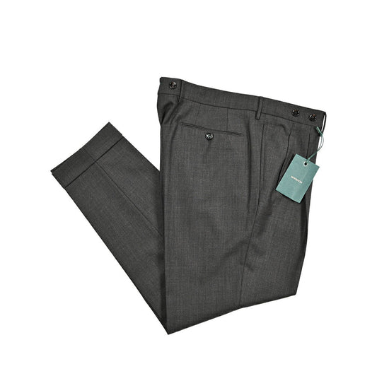 BERWICH "BARBER" 高機能ストレッチウール ツータックスラックス｜433983-50｜GUARDAROBA MILANO OFFICIAL STORE