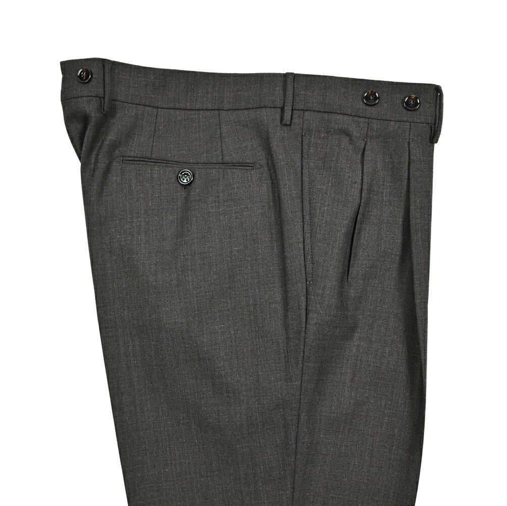 BERWICH "BARBER" 高機能ストレッチウール ツータックスラックス｜433983-50｜GUARDAROBA MILANO OFFICIAL STORE
