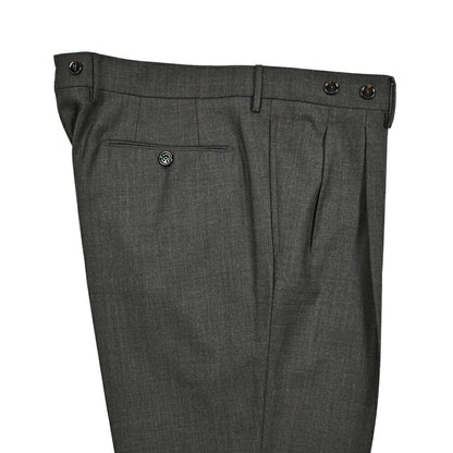 BERWICH "BARBER" 高機能ストレッチウール ツータックスラックス｜433983-50｜GUARDAROBA MILANO OFFICIAL STORE
