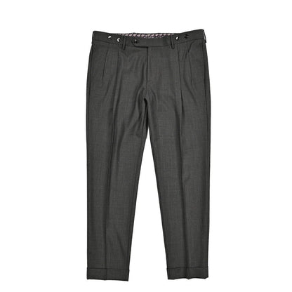 BERWICH "BARBER" 高機能ストレッチウール ツータックスラックス｜433983-50｜GUARDAROBA MILANO OFFICIAL STORE