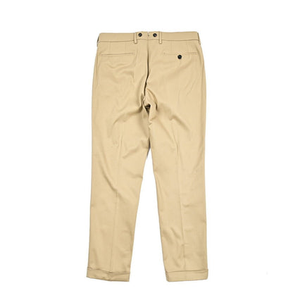 BERWICH “BARBER” ストレッチコットン ツータックパンツ ベージュ(beige) 44 | GUARDAROBA MILANO OFFICIAL STORE