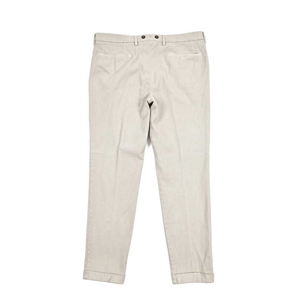 BERWICH "BARBER - GD" ストレッチコットン ツータックパンツ｜433619-48｜GUARDAROBA MILANO OFFICIAL STORE