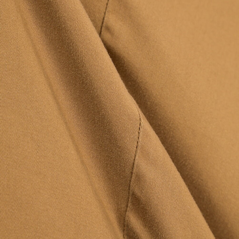 BERWICH “BARBER-GD” ストレッチコットン ツータックチノパンツ ブラウン(tabacco280) 46 | GUARDAROBA MILANO OFFICIAL STORE