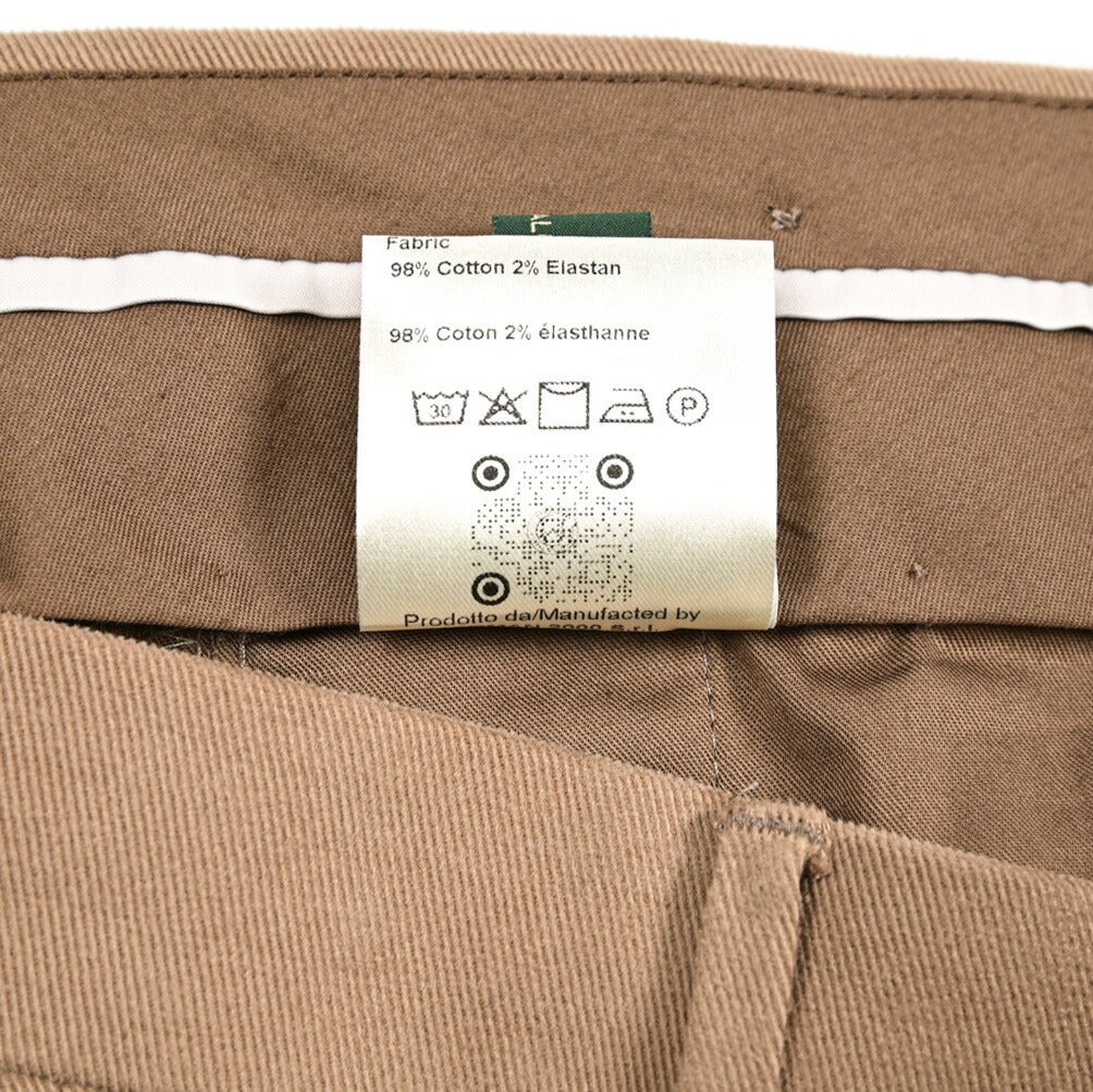 BERWICH "BARBER LONG" ストレッチコットン ツータックパンツ｜433630-44｜GUARDAROBA MILANO OFFICIAL STORE
