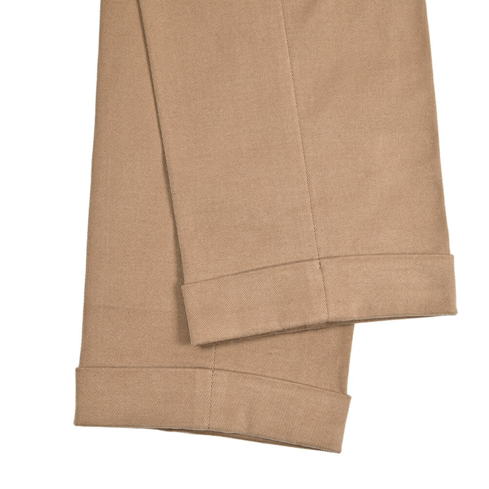 BERWICH "BARBER LONG" ストレッチコットン ツータックパンツ｜433630-44｜GUARDAROBA MILANO OFFICIAL STORE