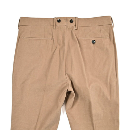BERWICH "BARBER LONG" ストレッチコットン ツータックパンツ｜433630-44｜GUARDAROBA MILANO OFFICIAL STORE