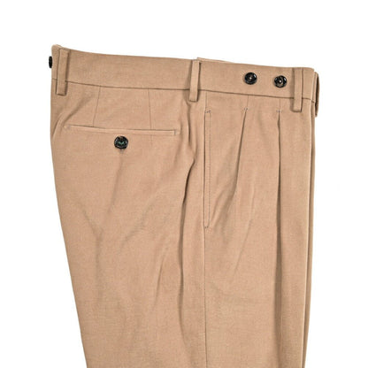 BERWICH "BARBER LONG" ストレッチコットン ツータックパンツ｜433630-44｜GUARDAROBA MILANO OFFICIAL STORE