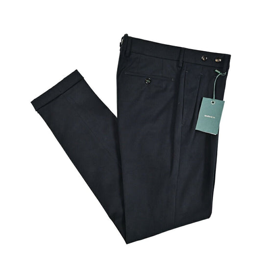 BERWICH "BARBER LONG" ストレッチコットン ツータックスラックス｜434050｜GUARDAROBA MILANO OFFICIAL STORE