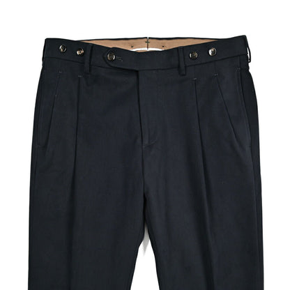 BERWICH "BARBER LONG" ストレッチコットン ツータックスラックス｜434050｜GUARDAROBA MILANO OFFICIAL STORE