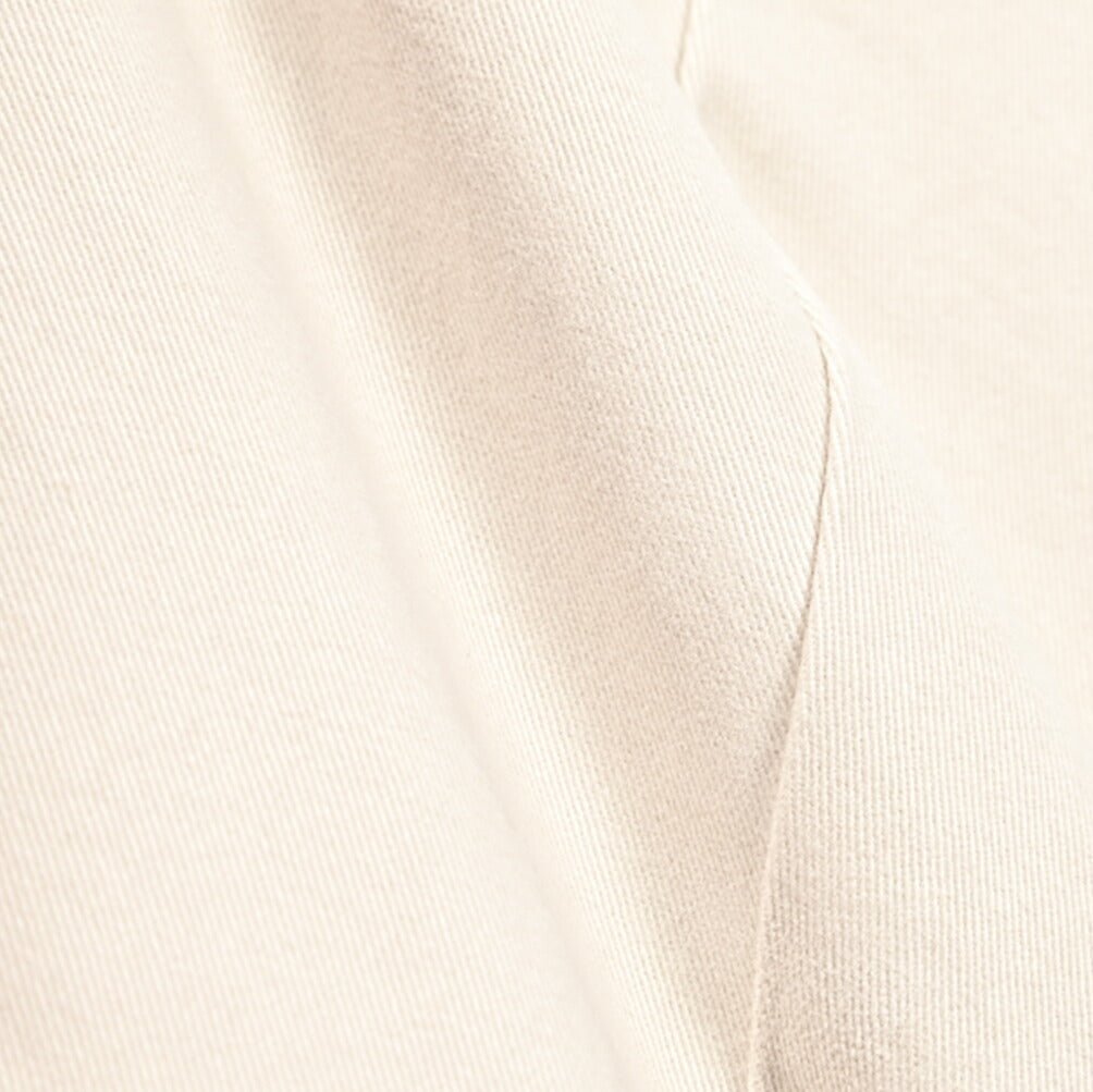 BERWICH “BARBER LONG - GD” ストレッチコットン ツータックパンツ オフホワイト(latte802) 48 | GUARDAROBA MILANO OFFICIAL STORE