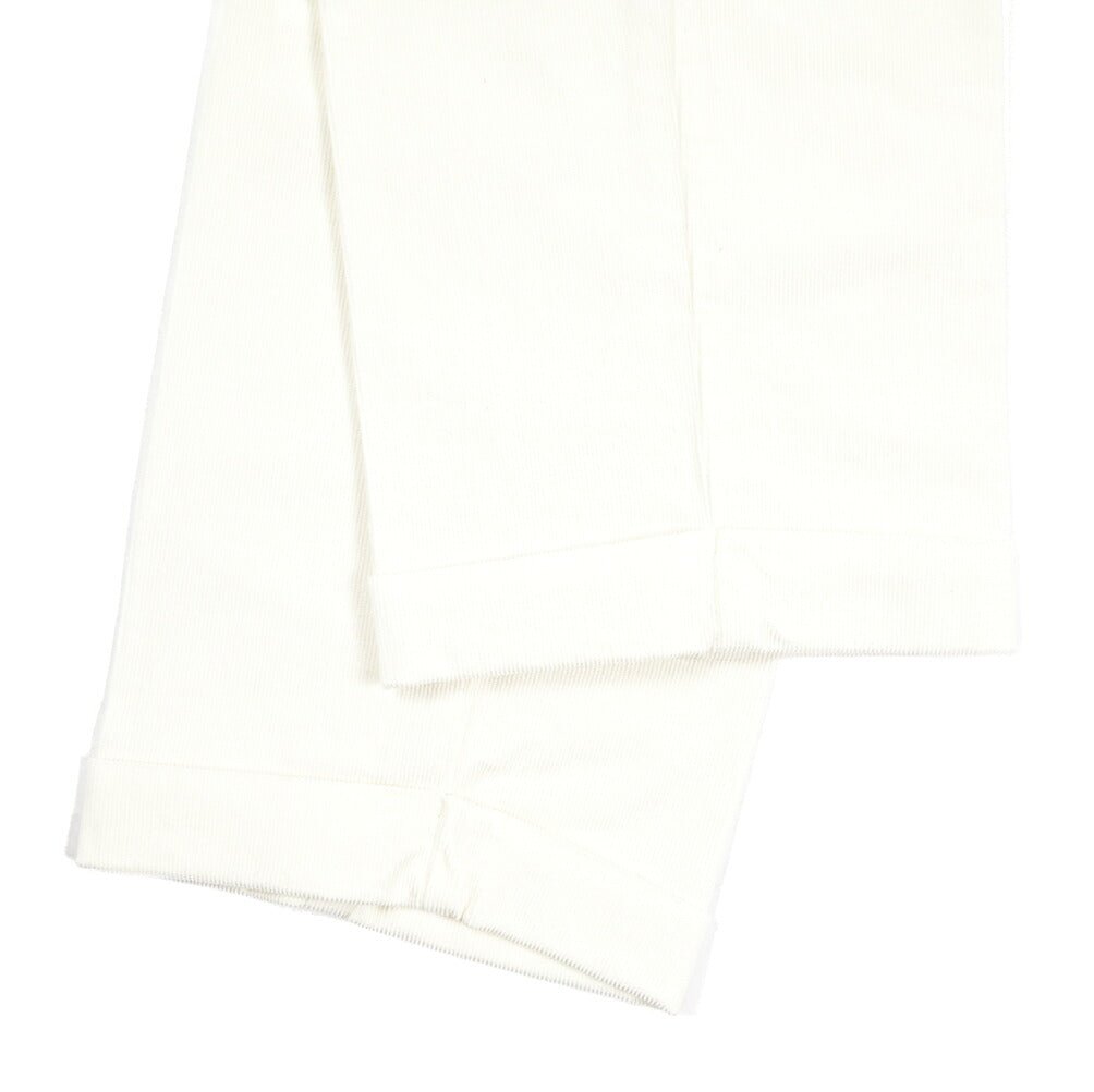 BERWICH “BARBERLONG-GD” ストレッチコットン 細畝コーデュロイパンツ ホワイト(ds800) 46 | GUARDAROBA MILANO OFFICIAL STORE