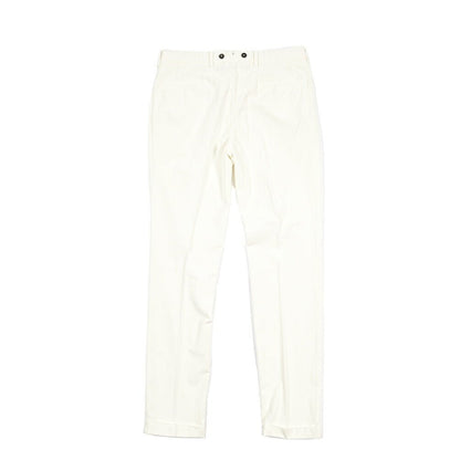 BERWICH “BARBERLONG-GD” ストレッチコットン 細畝コーデュロイパンツ ホワイト(ds800) 46 | GUARDAROBA MILANO OFFICIAL STORE