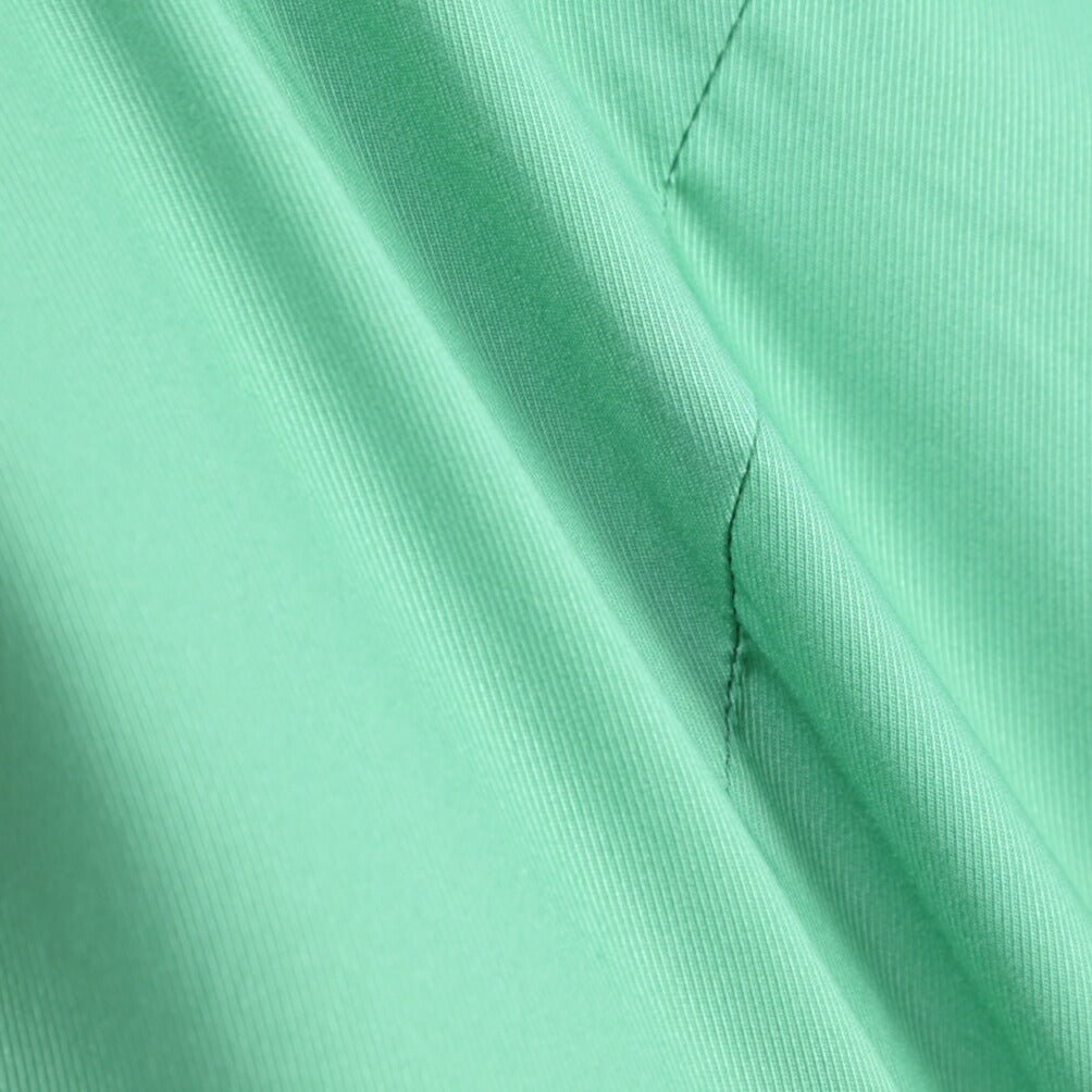 BERWICH “BERMUDA PADEL” ナイロン混コットン ノータックショーツ グリーン(water green) S | GUARDAROBA MILANO OFFICIAL STORE
