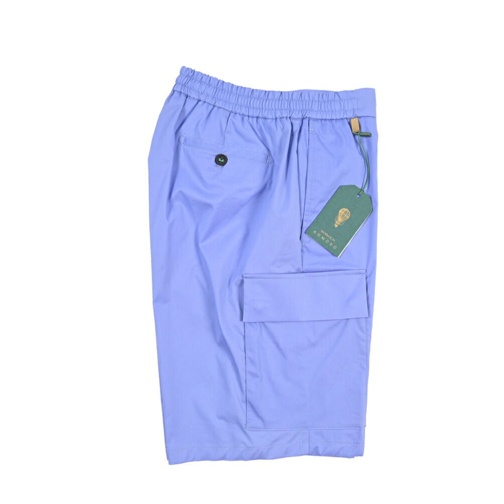 BERWICH “BERMUDA SAFARI” ナイロン混コットン ストレッチショーツ パープル(lt violet) S | GUARDAROBA MILANO OFFICIAL STORE