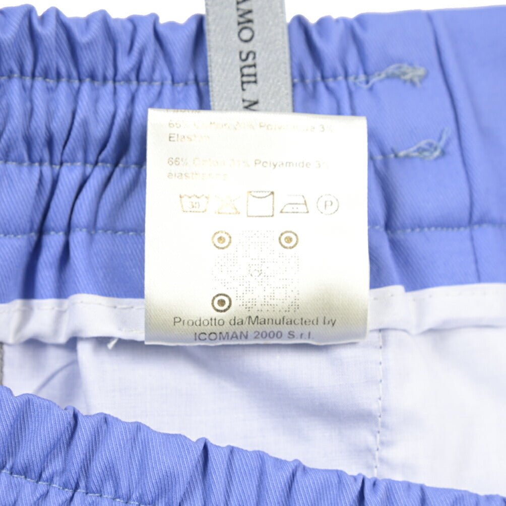 BERWICH “BERMUDA SAFARI” ナイロン混コットン ストレッチショーツ パープル(lt violet) S | GUARDAROBA MILANO OFFICIAL STORE
