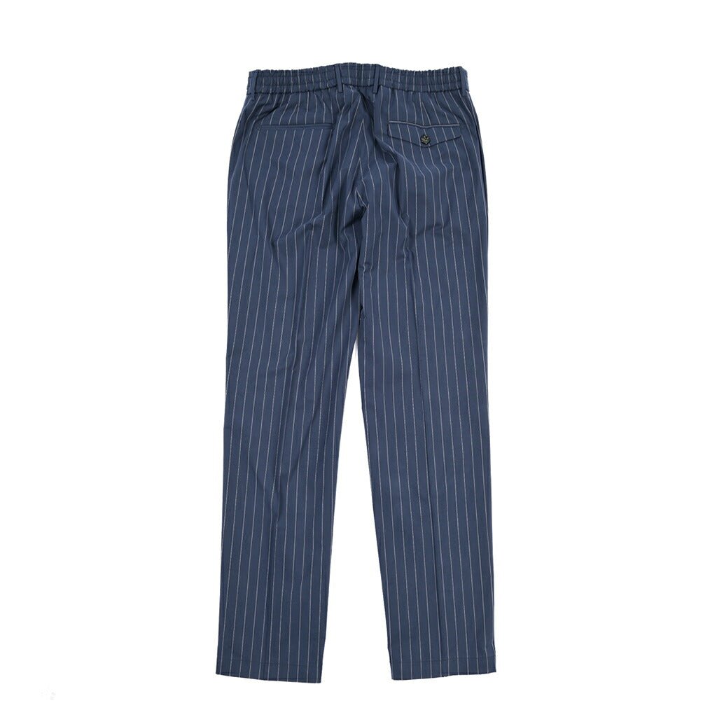 BERWICH “BERTO” リヨセル混コットン ワンタックパンツ ネイビー(navy) 50 | GUARDAROBA MILANO OFFICIAL STORE