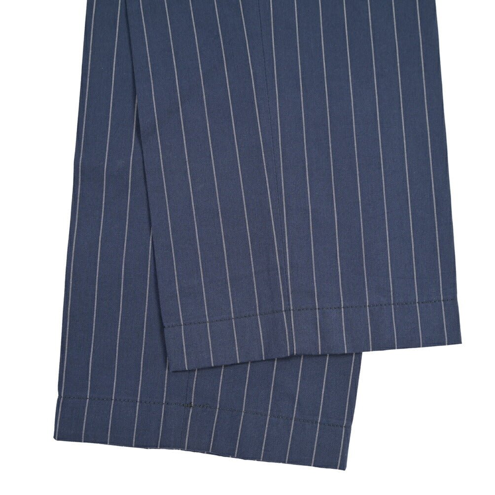 BERWICH “BERTO” リヨセル混コットン ワンタックパンツ ネイビー(navy) 50 | GUARDAROBA MILANO OFFICIAL STORE